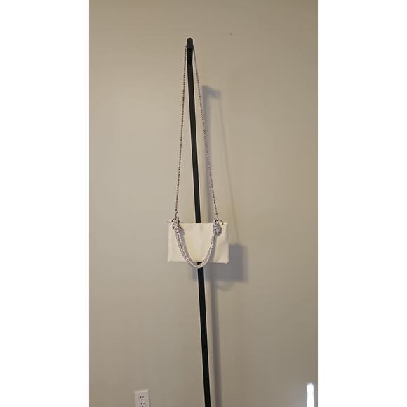 Urban Expressions Champagne Rhinestone Handle Evening Bag - Picture 4 of 6